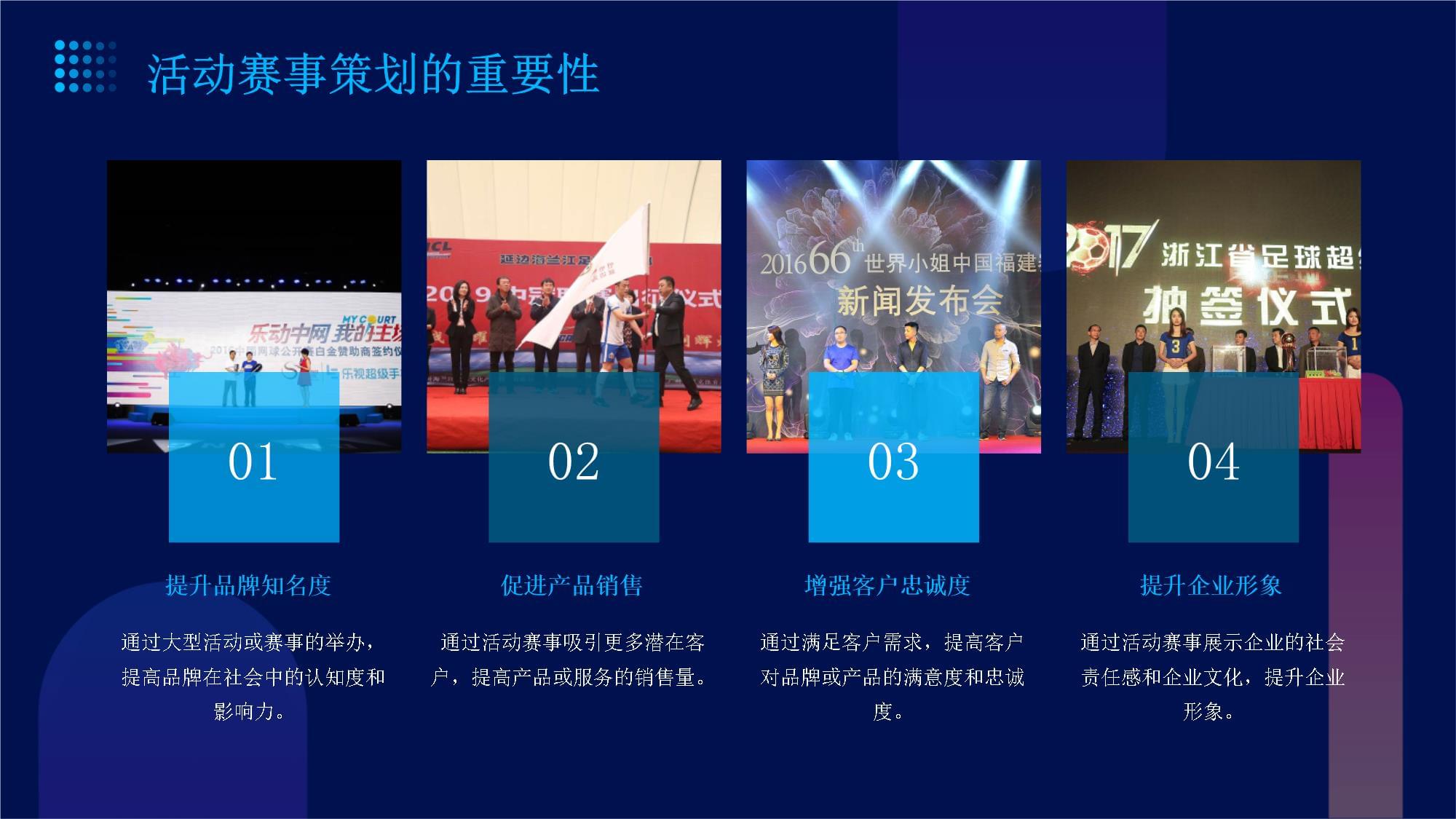 舉辦活動(dòng)賽事的活動(dòng)策劃